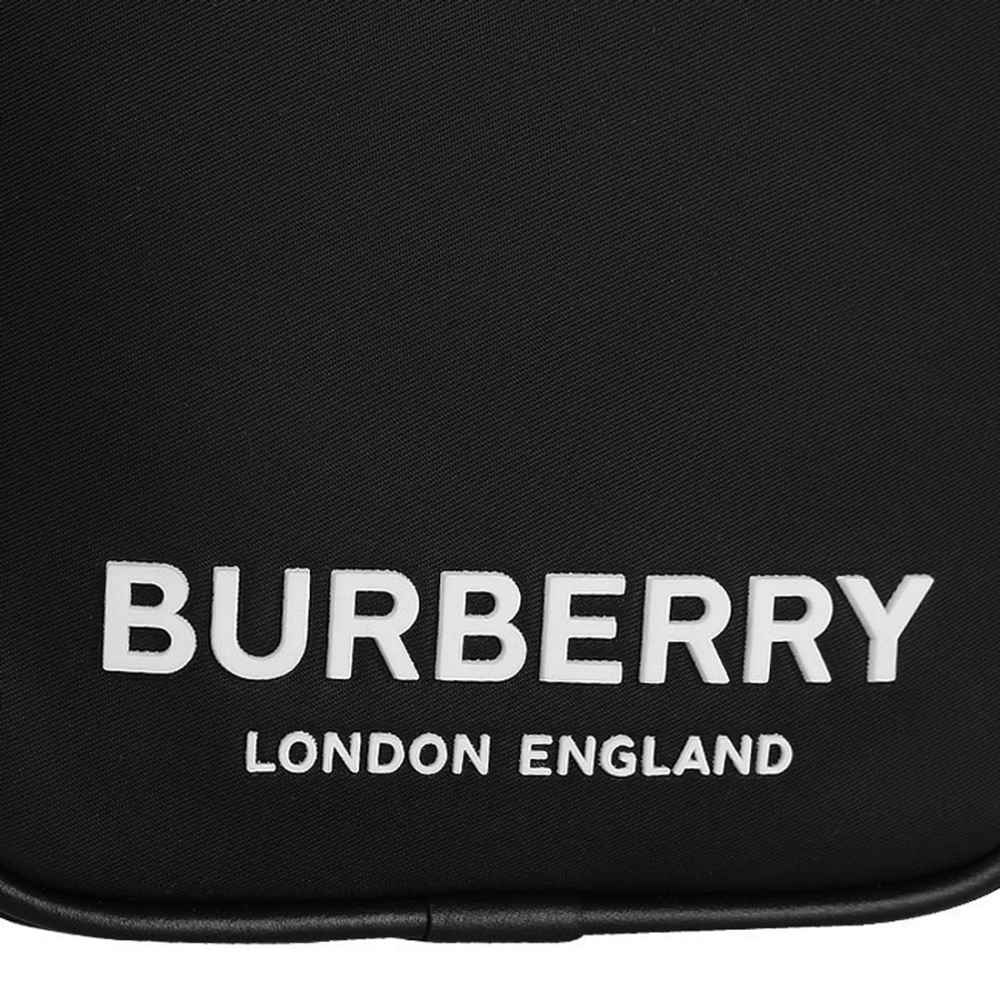 Burberry Black Premium Vertical Paddy Crossbody Bag-thumb-5