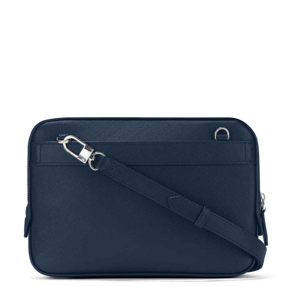 MontBlanc Blue Premium Side Sling Bag-1