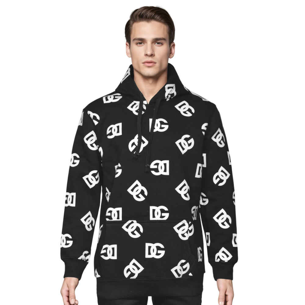 Dolce & Gabbana Black Premium Quality Hoodie-thumb-1