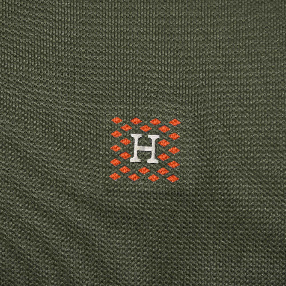 Hermes Paris Green Premium Polo T-shirt-3
