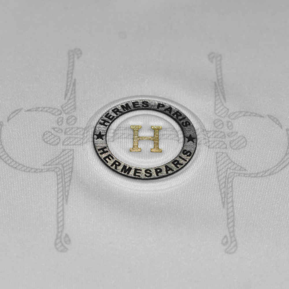 Hermes Paris White Premium Quality Luxury T-shirt-3