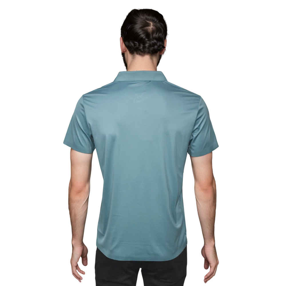 Salvatore Ferragamo Green Premium Quality Polo T-shirt-thumb-1