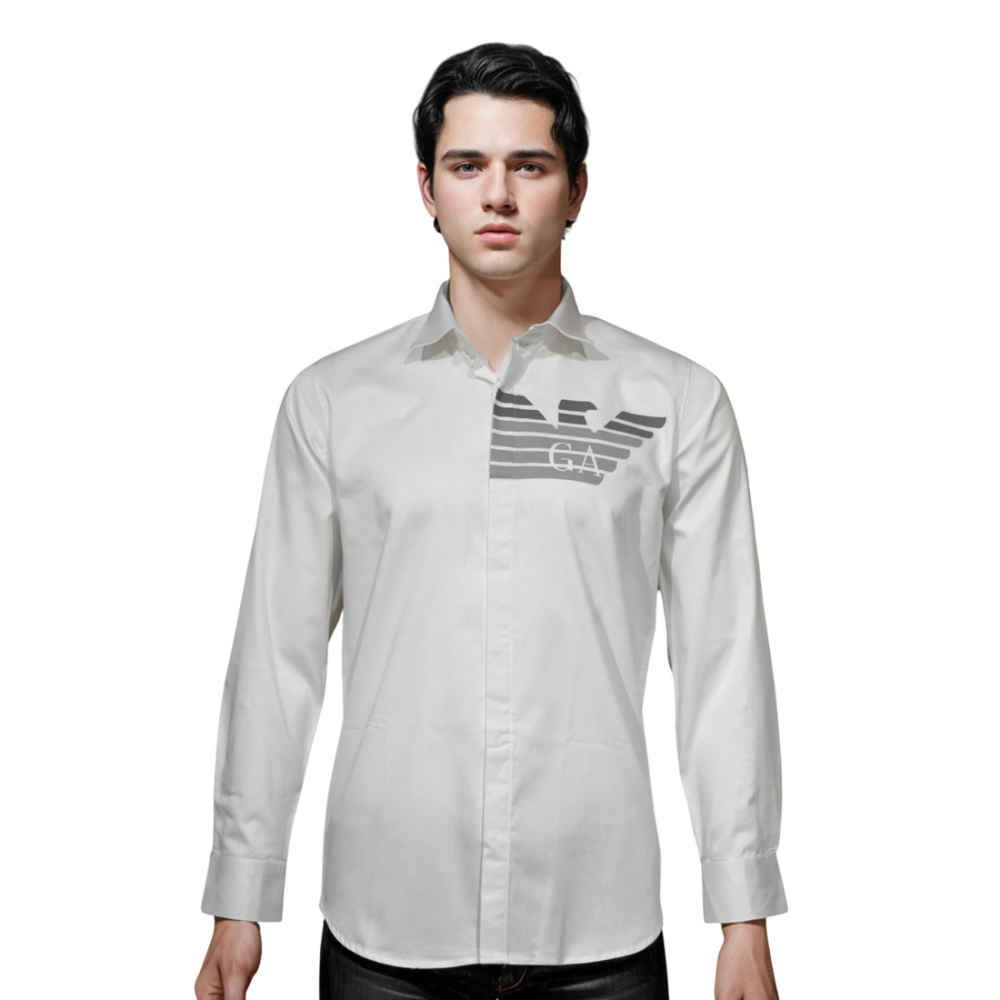 Giorgio Armani White Premium Quality Shirt-6