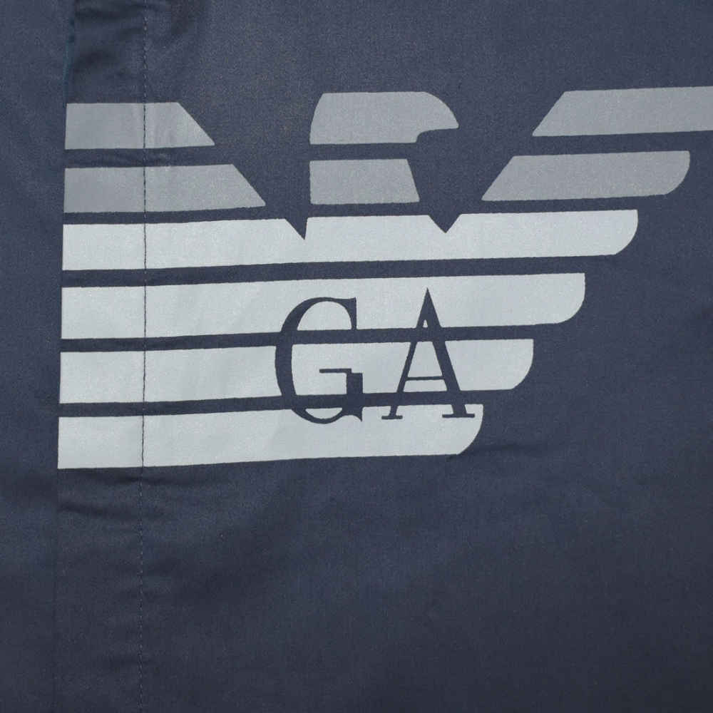 Giorgio Armani Navy Blue Premium Quality Shirt-3