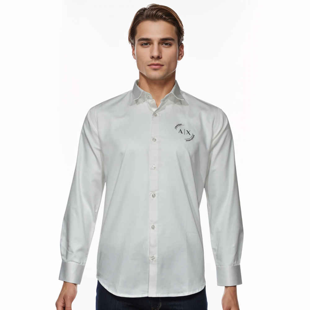 Armani Exchange White Premium Quality Shirt-6