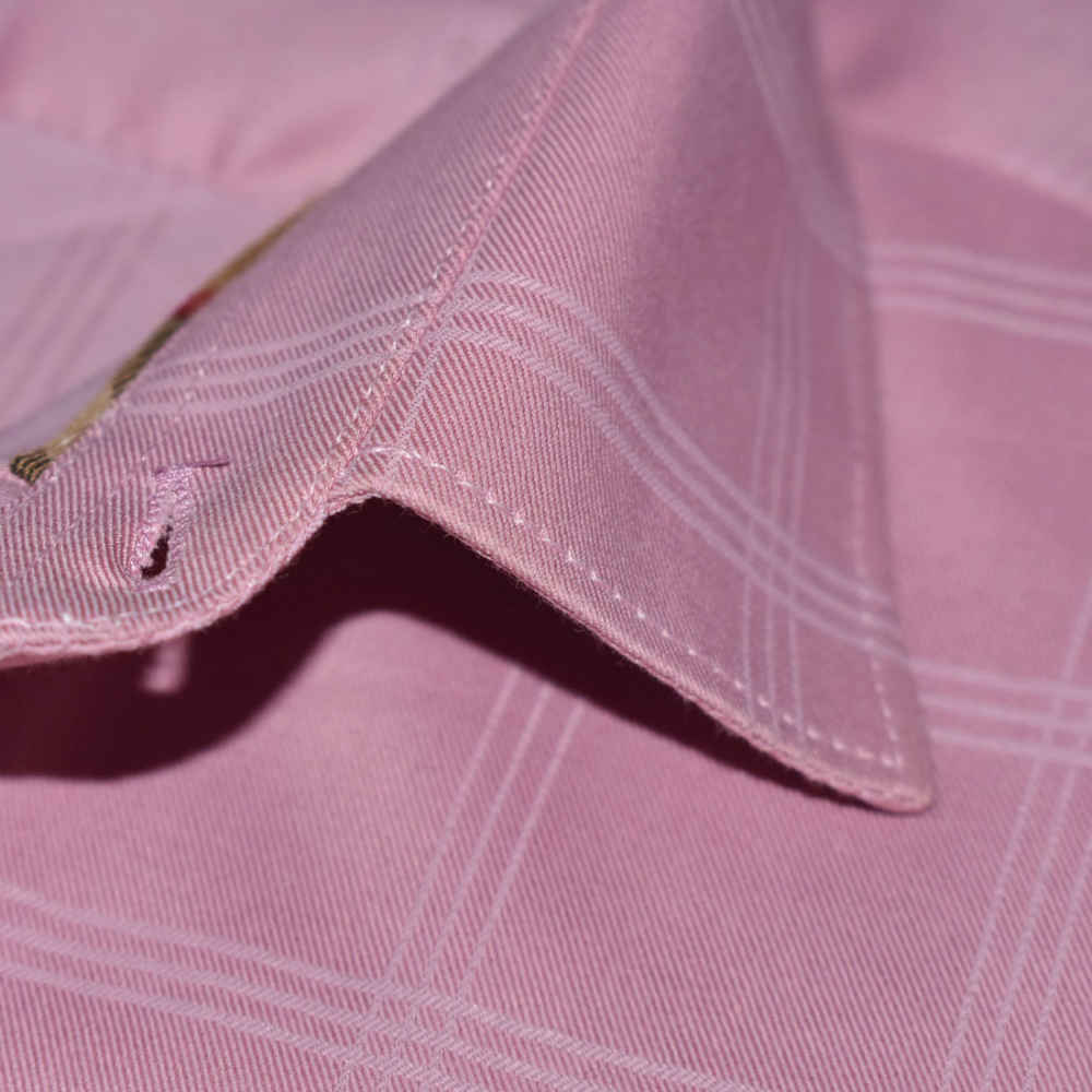 Burberry Pink Premium Quality Shirt-4