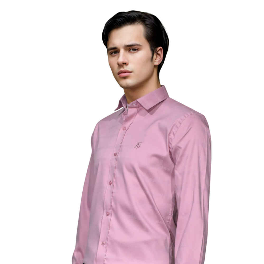 Burberry Pink Premium Quality Shirt-2