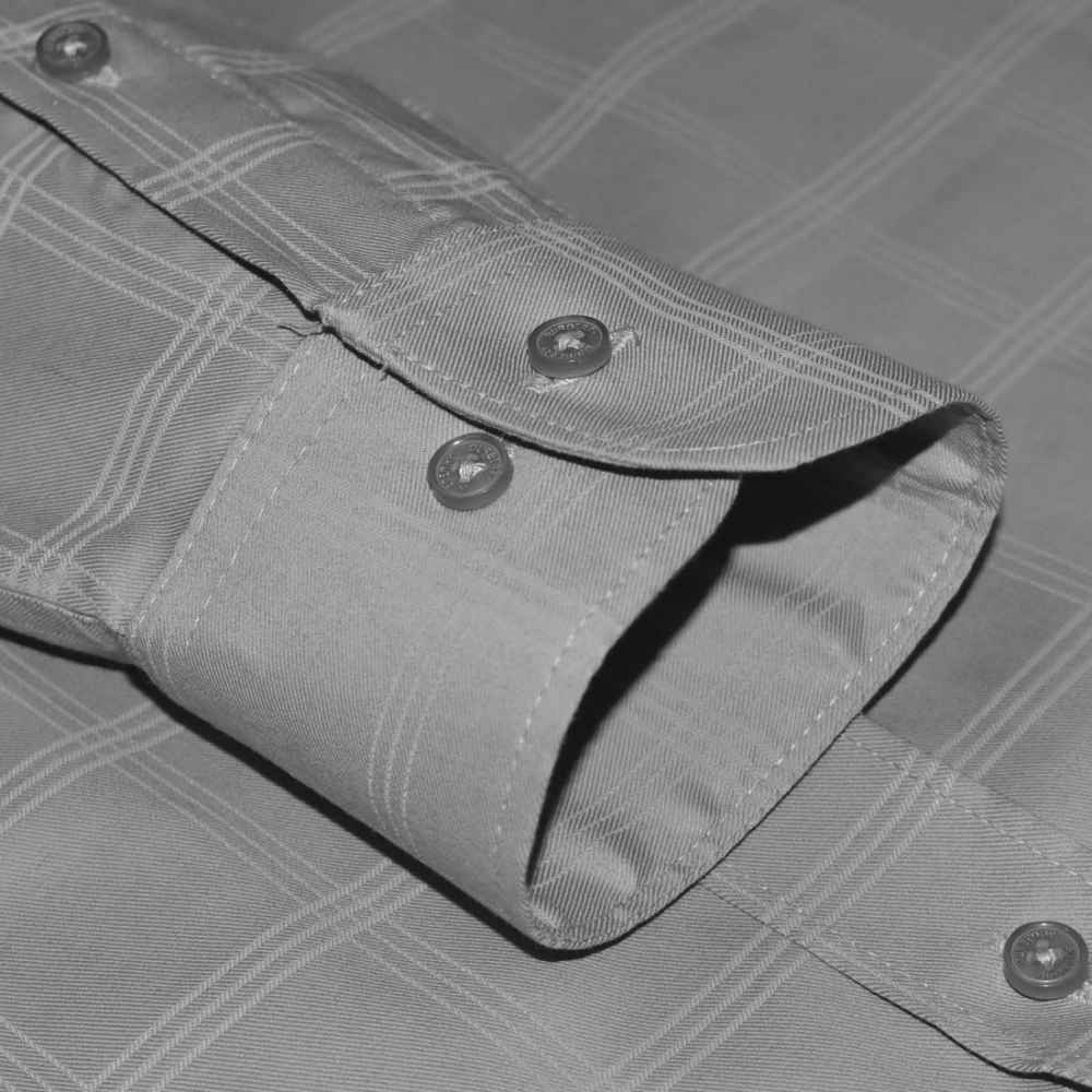 Burberry Light Grey Premium Quality Shirt-5