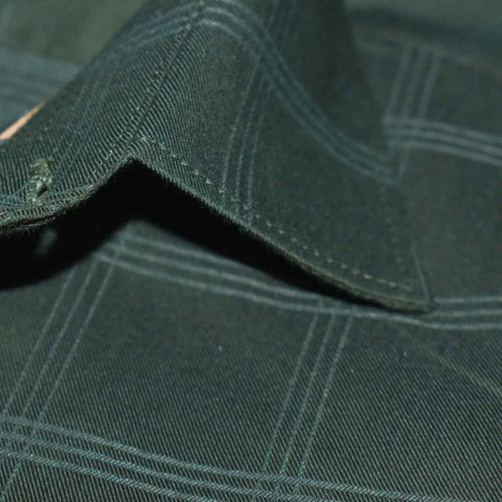 Burberry Dark Green Premium Quality Shirt-4