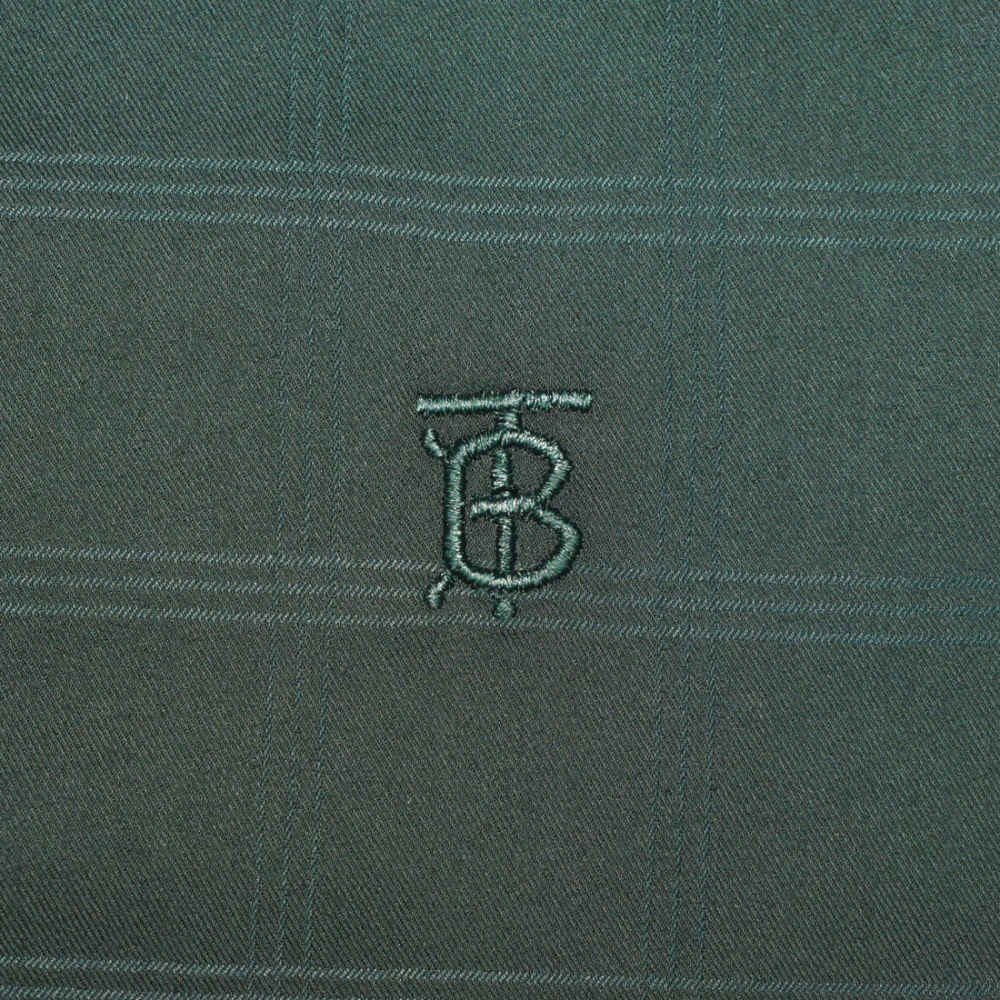 Burberry Dark Green Premium Quality Shirt-3