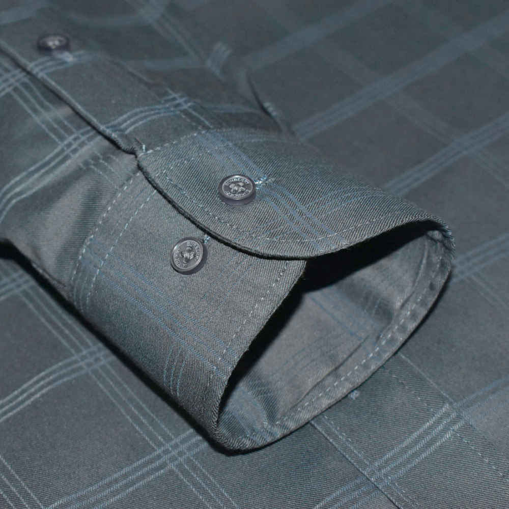 Burberry Light Navy Blue Premium Quality Shirt-5