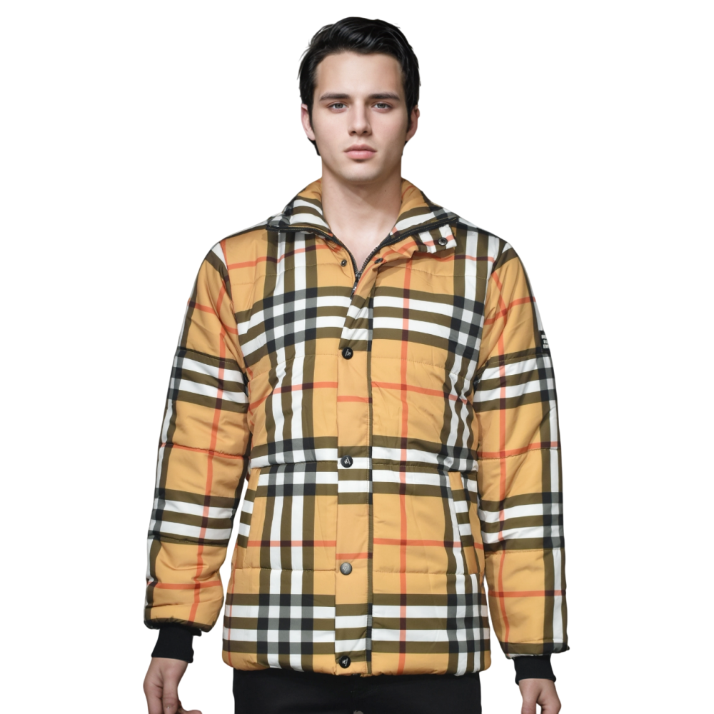 Burberry Brown Premium Quality Jacket-thumb-1