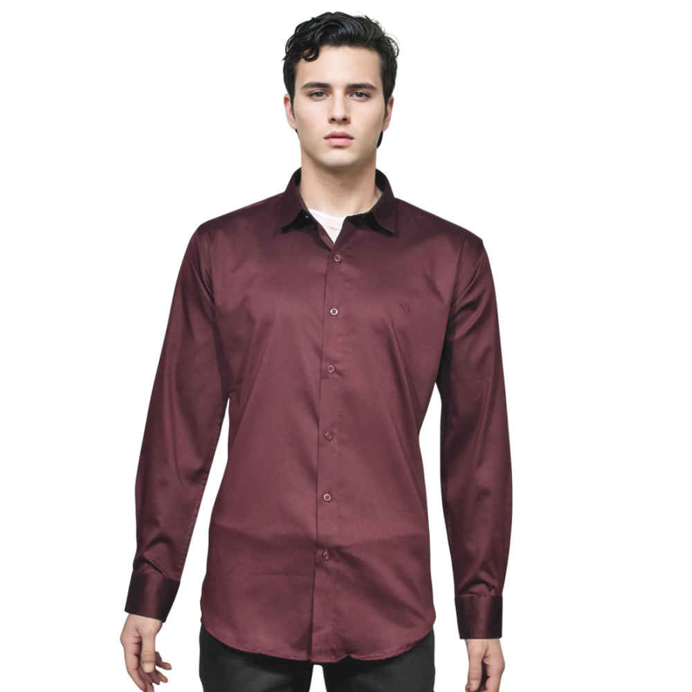 Armani Exchange Wine Premium Quality Shirt-5