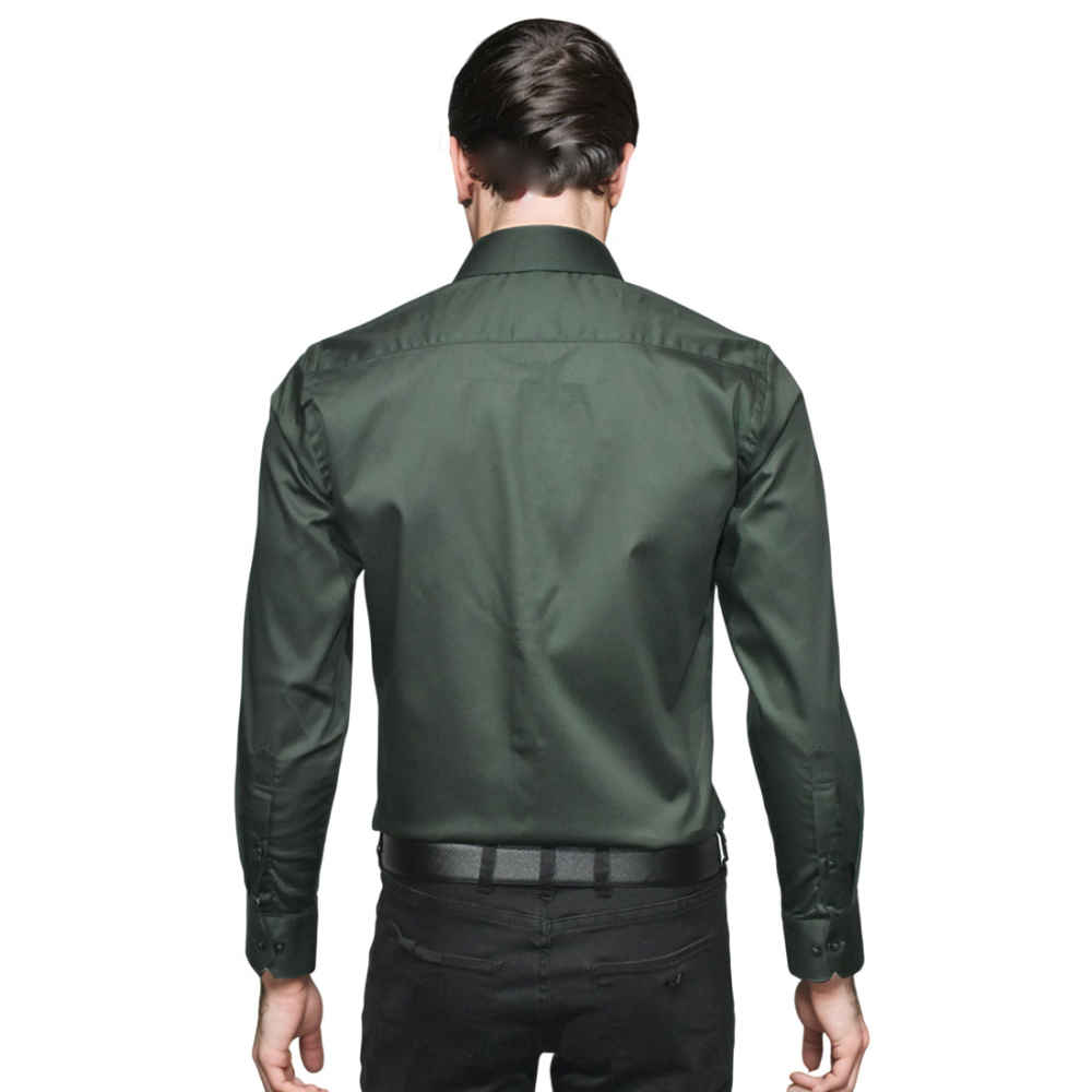 Armani Exchange Dark Green Premium Quality Shirt-1