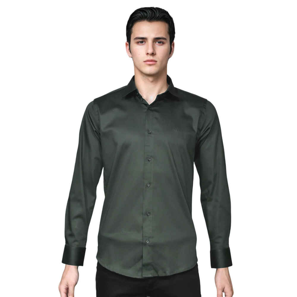 Armani Exchange Dark Green Premium Quality Shirt-6