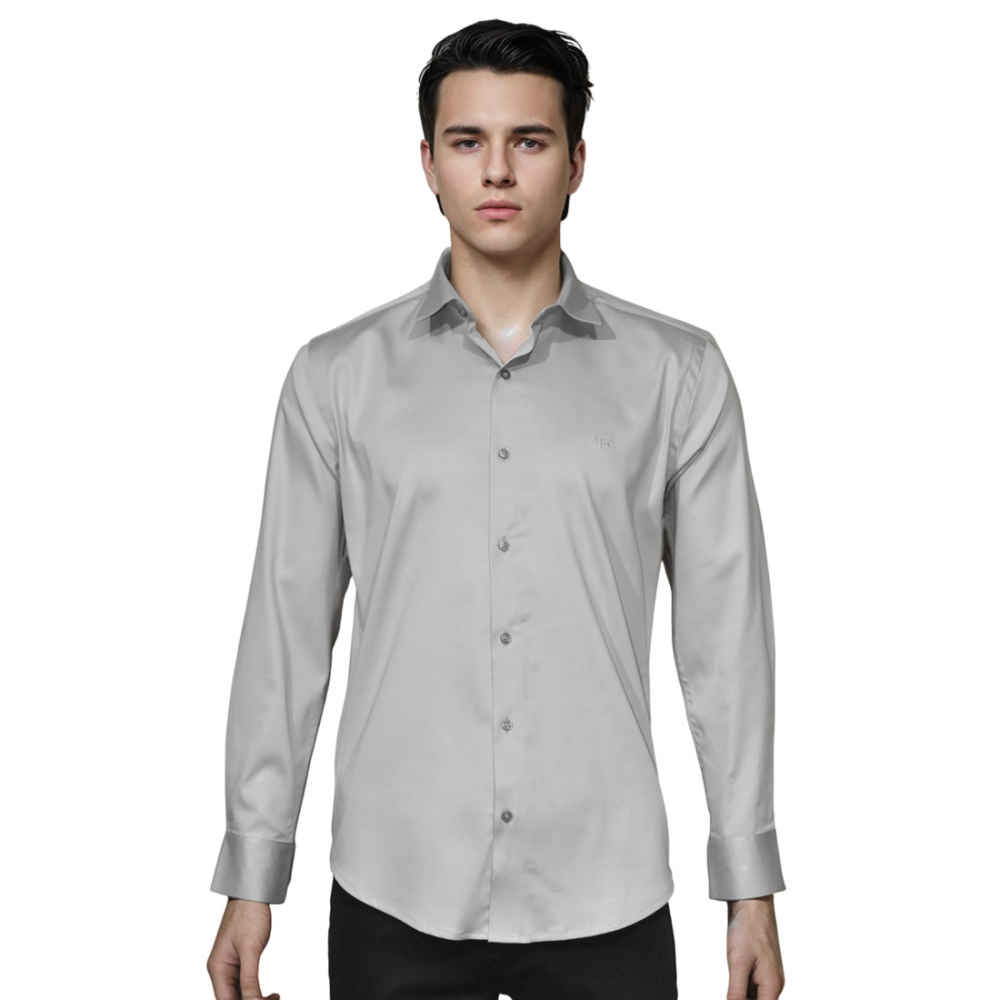 Armani Exchange Light Grey Premium Quality Shirt-6