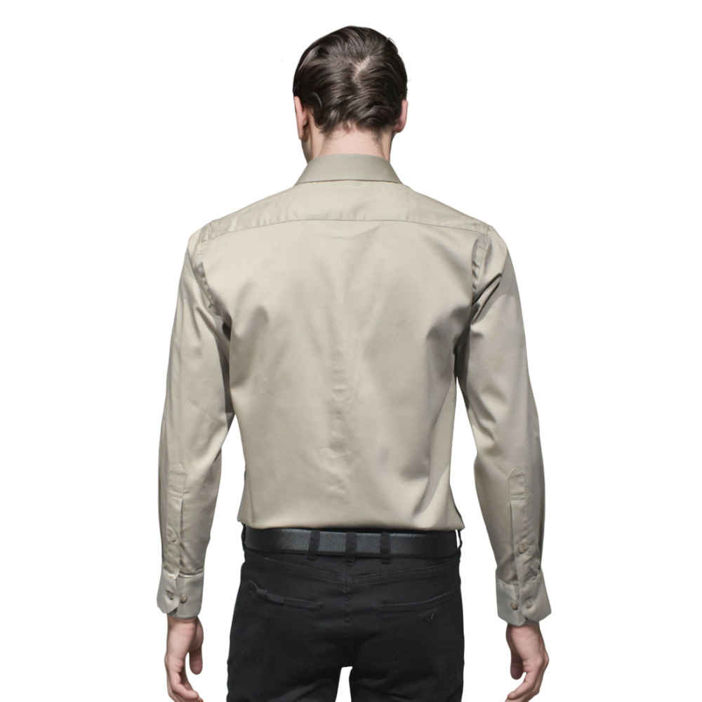 Armani Exchange Light Brown Premium Quality Shirt-1