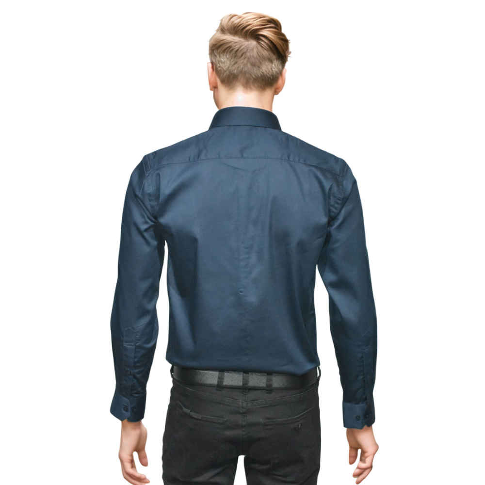 Armani Exchange Navy Blue Premium Quality Shirt-1