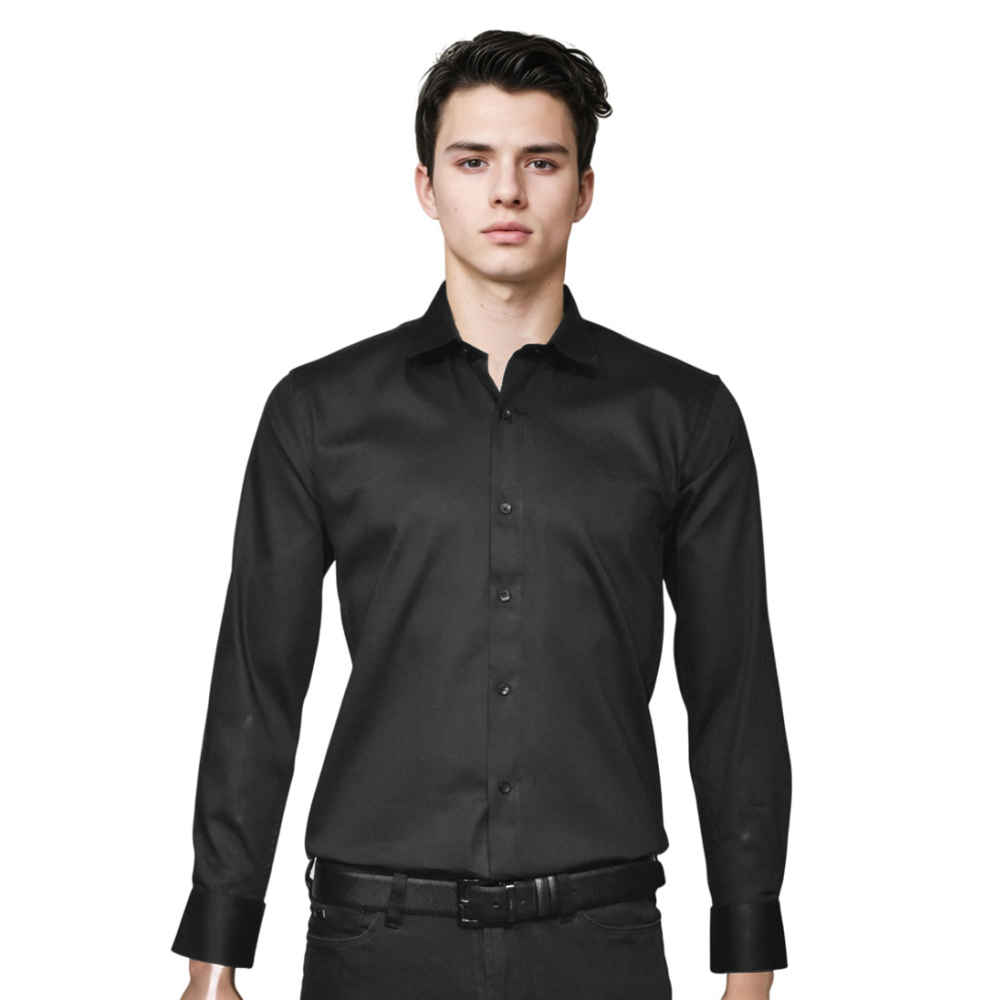 Armani Exchange Black Premium Quality Shirt-thumb-0