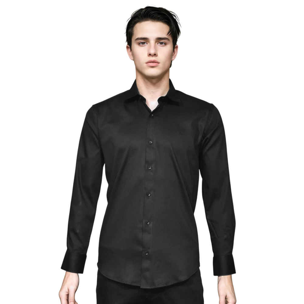 Armani Exchange Black Premium Quality Shirt-thumb-6
