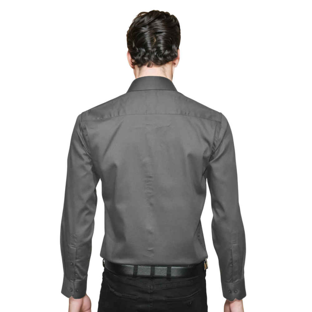 Armani Exchange Dark Grey Premium Quality Shirt-1