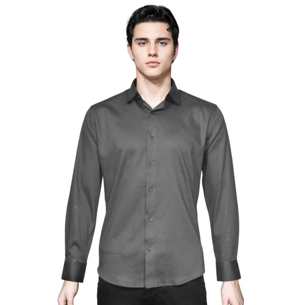 Armani Exchange Dark Grey Premium Quality Shirt-6