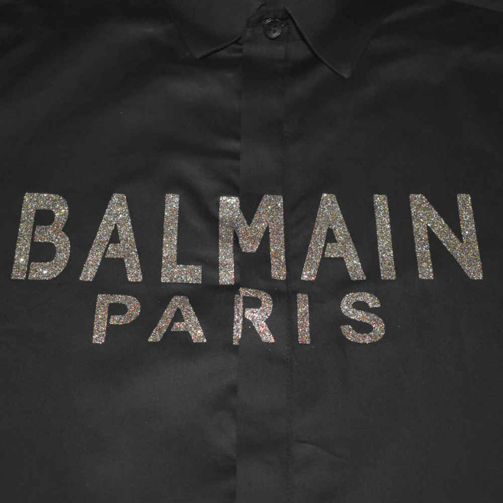 Balmain Black Premium Quality Shirt-3