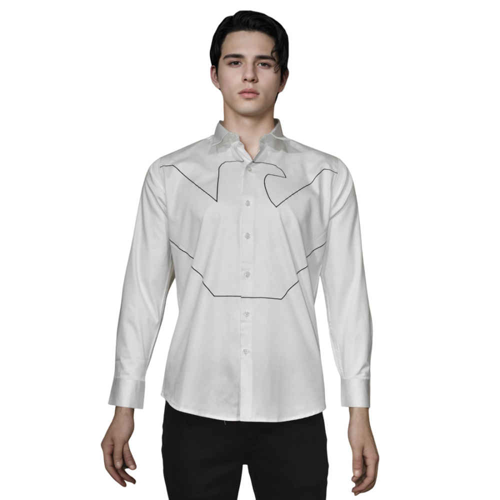 Emporio Armani White Premium Quality Shirt-thumb-6