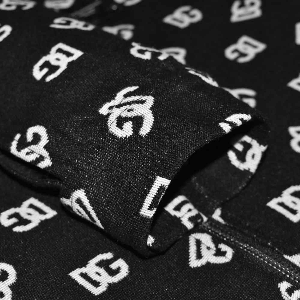 Dolce & Gabbana Monogram black Premium Luxury Tracksuit-thumb-9