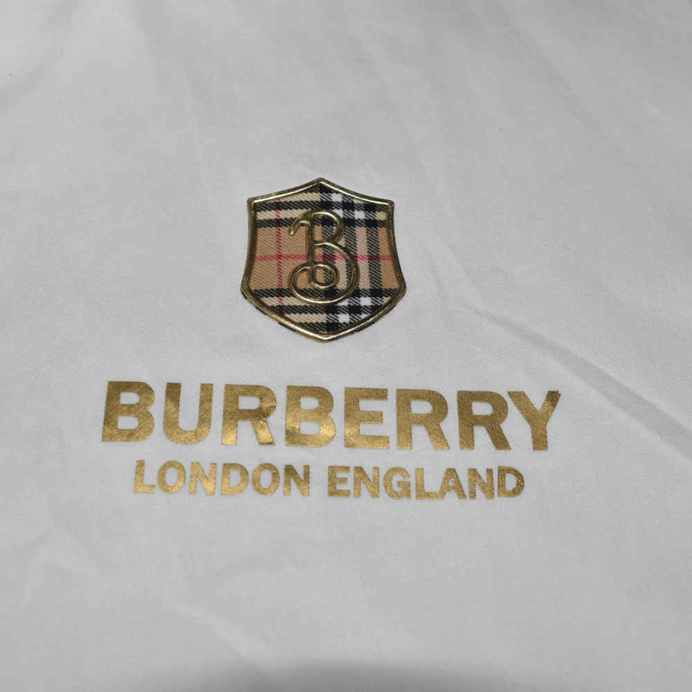 Burberry White Premium Cotton Shirt-3