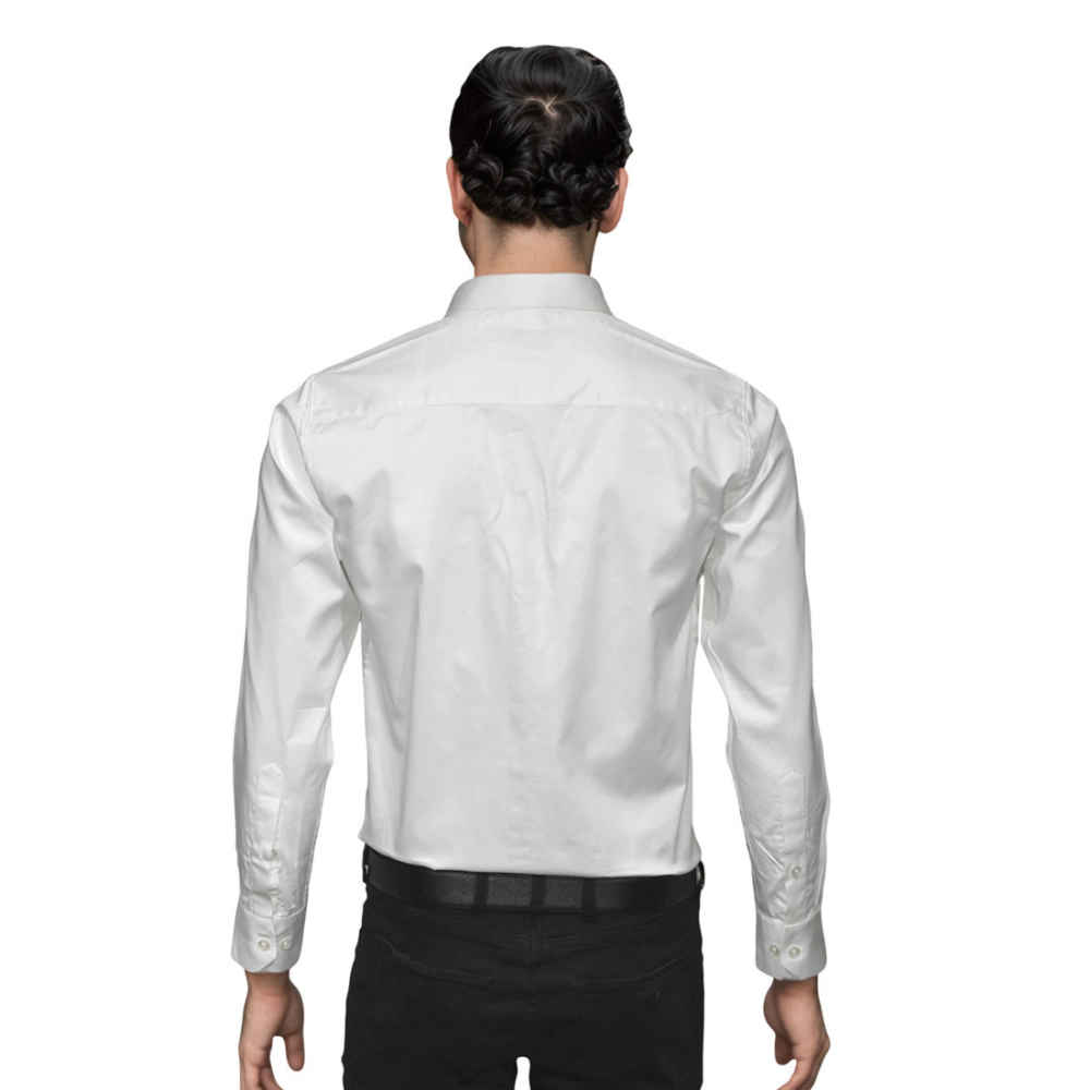 Burberry White Premium Cotton Shirt-1