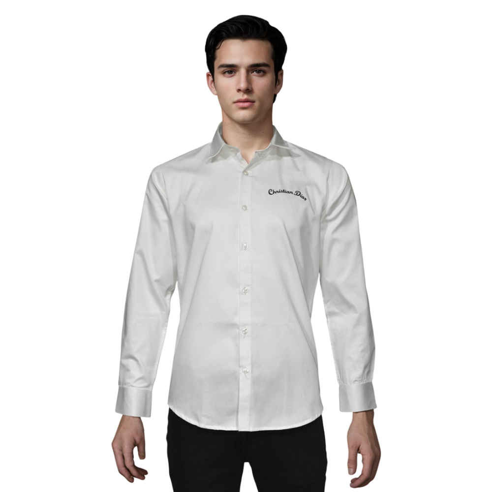 Dior White Premium Quality Shirt-5