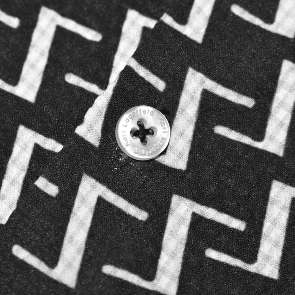 Karl Lagerfeld Black Premium Quality Shirt-4