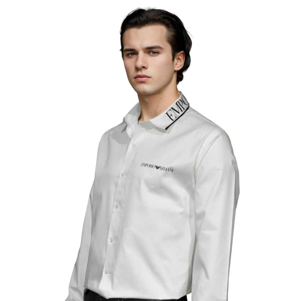 Emporio Armani White Premium Luxury Shirt-2