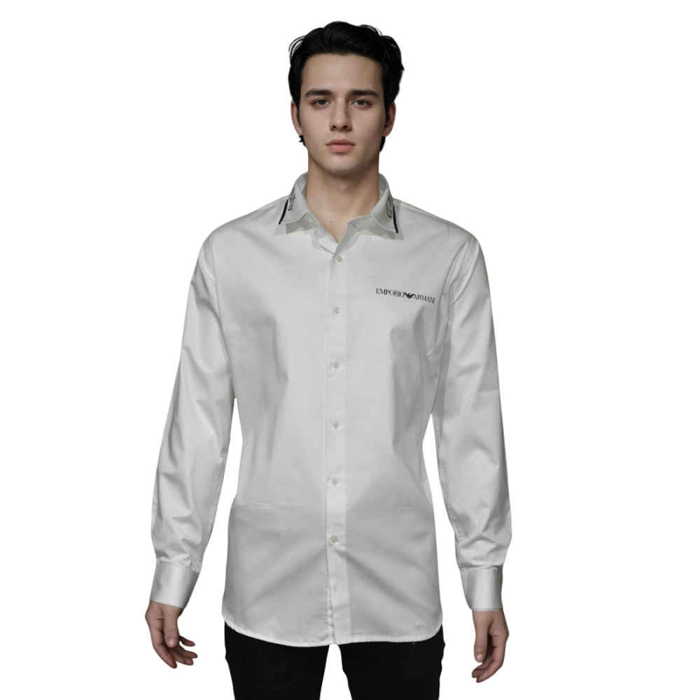 Emporio Armani White Premium Luxury Shirt-6