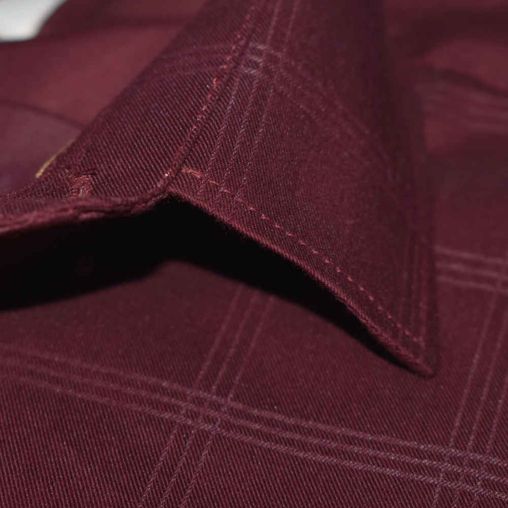 Burberry Wine Premium Quality Shirt-4