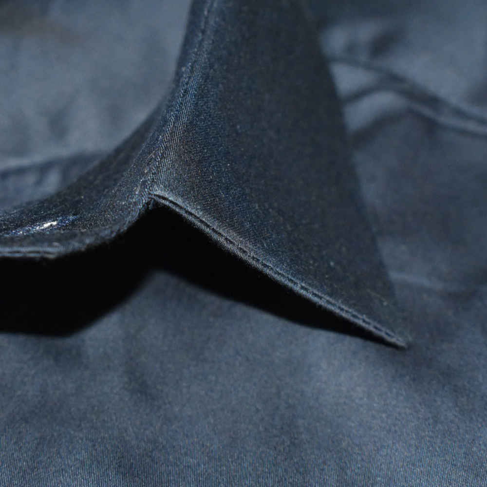 Armani Exchange Navy Blue Logo Print Premium Shirt-4