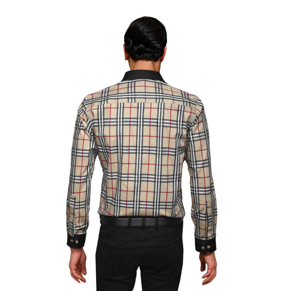 Burberry Check Casual Premium Quality Shirt-1