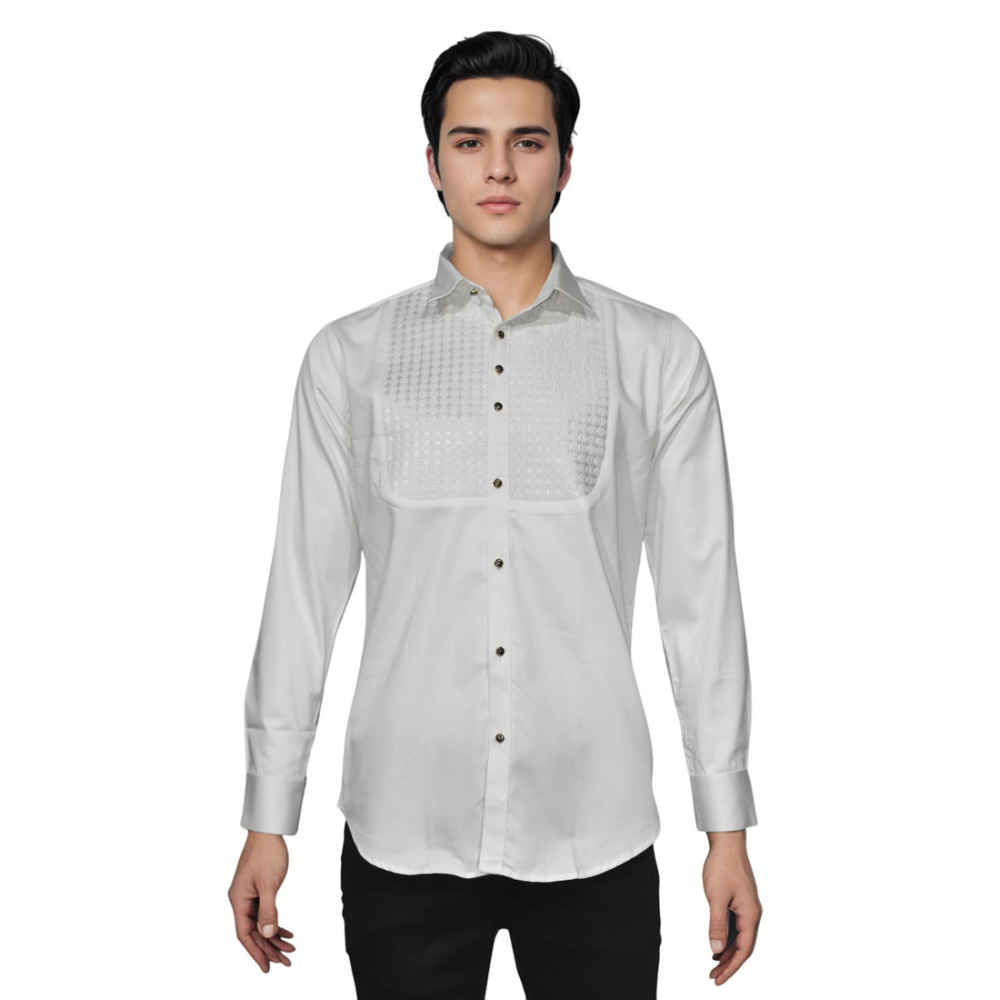 Versace Designer White Premium Quality Shirt-6