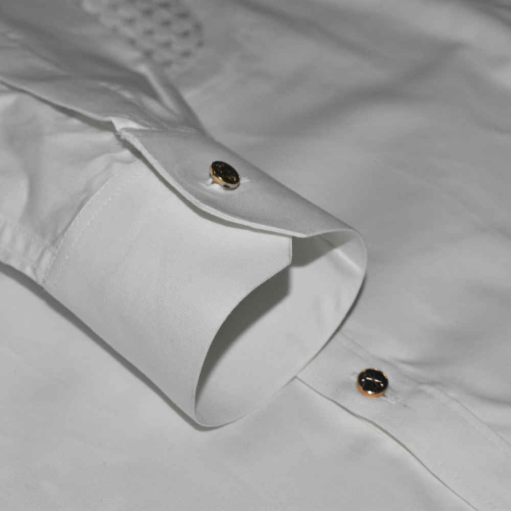 Versace Designer White Premium Quality Shirt-5