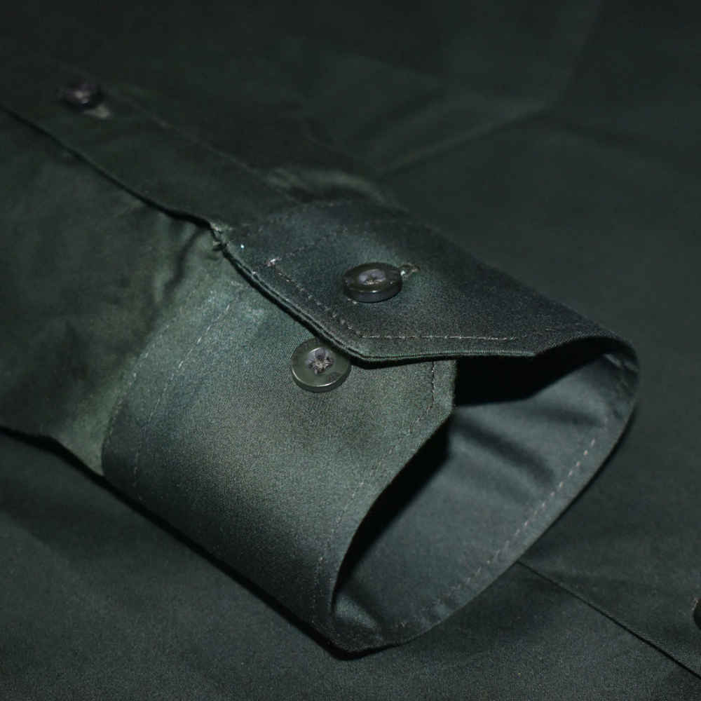 Giorgio Armani Dark Green Premium Quality Shirt-5