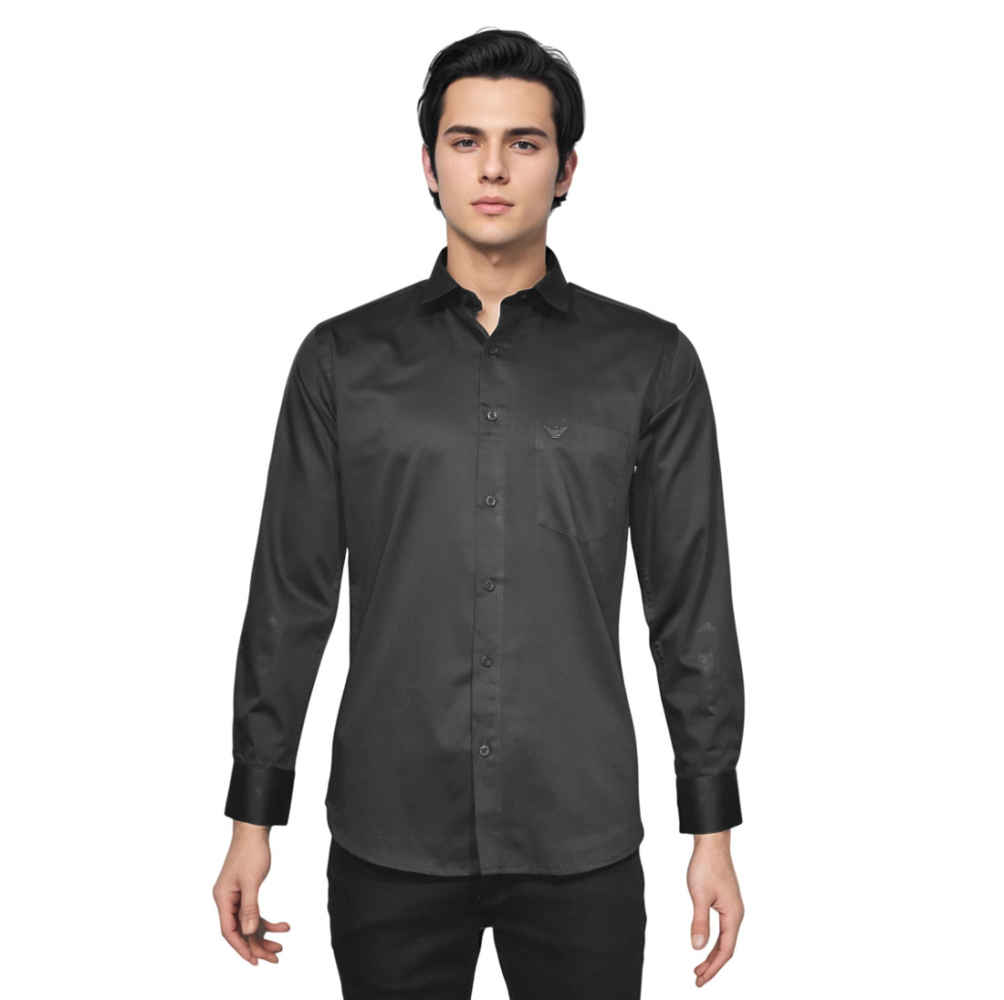 Giorgio Armani Black Premium Quality Shirt-6