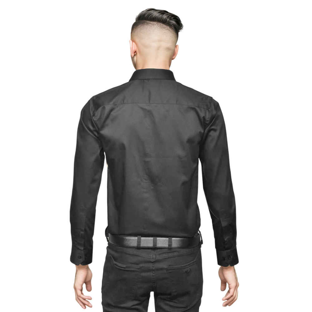 Giorgio Armani Black Premium Quality Shirt-1