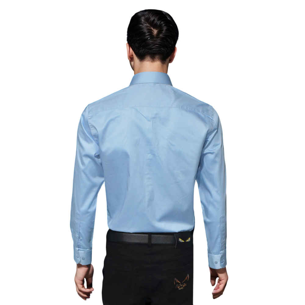 Giorgio Armani Sky Blue Premium Quality Shirt-1