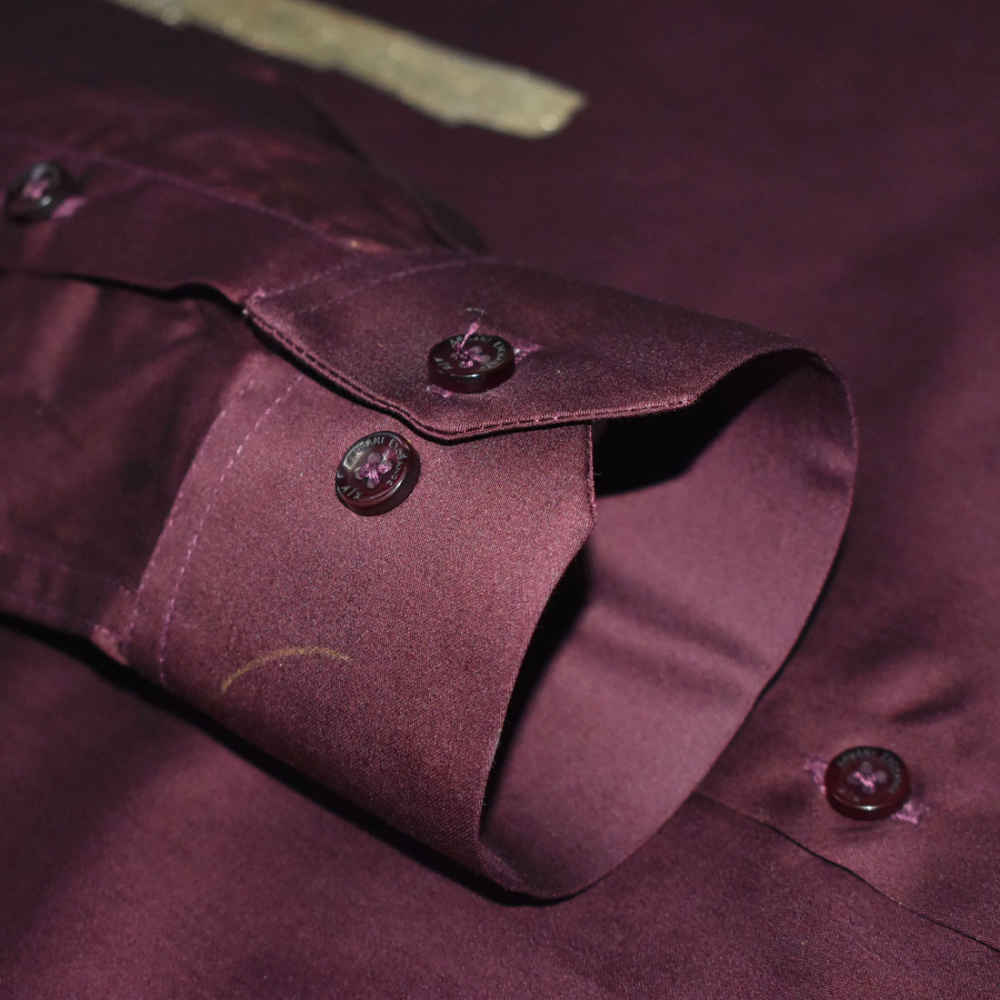 Armani Exchange Wine Premium Quality Shirt-5