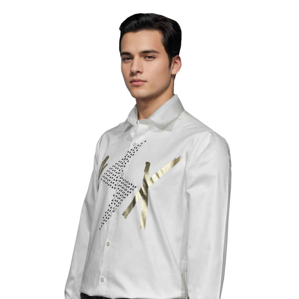 Armani Exchange White Premium Quality Shirt-2