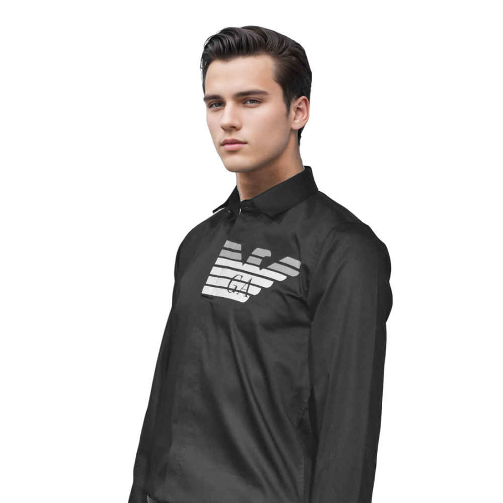 Giorgio Armani Black Premium Quality Shirt-2