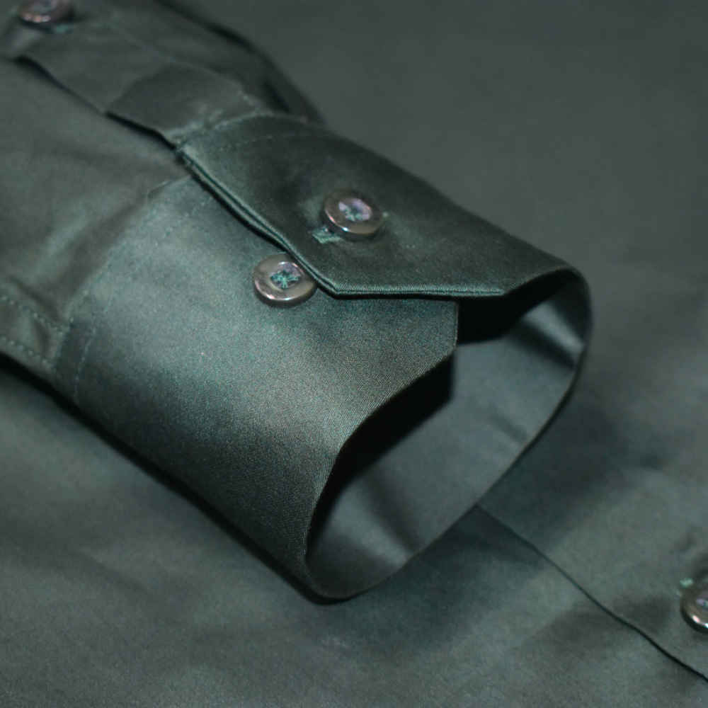 Versace Dark Green Premium Quality Shirt-5