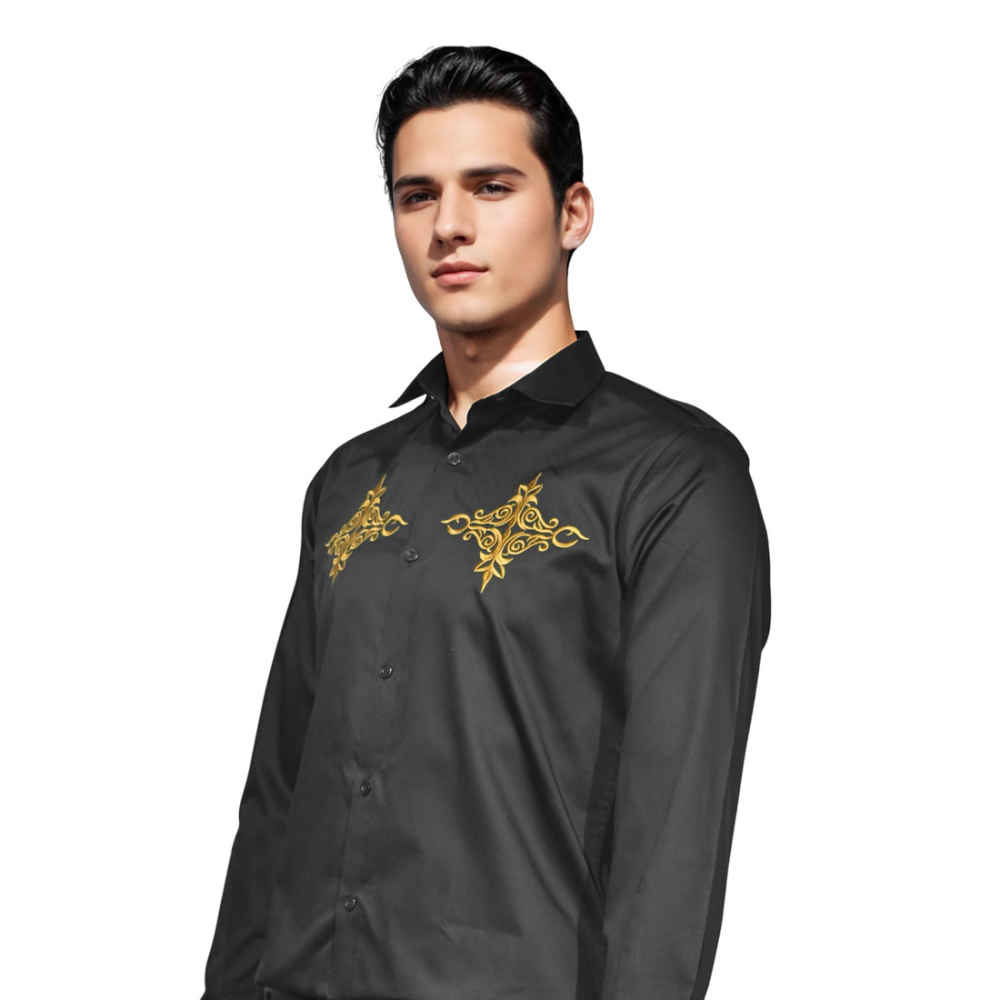 Versace Black Premium Quality Shirt-2