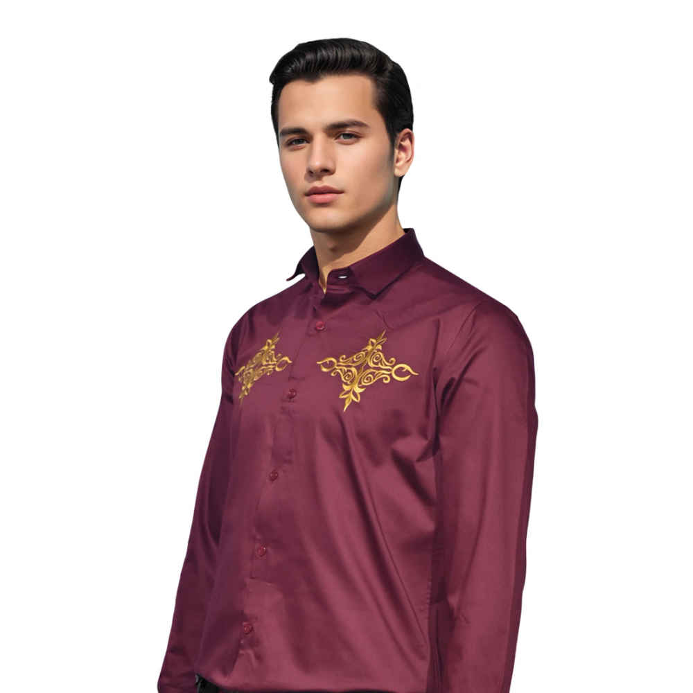 Versace Wine Premium Quality Shirt-2
